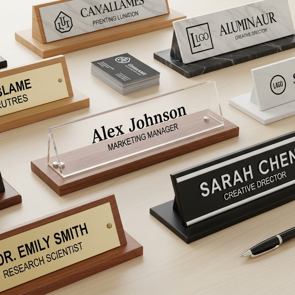 Desk Name Plates