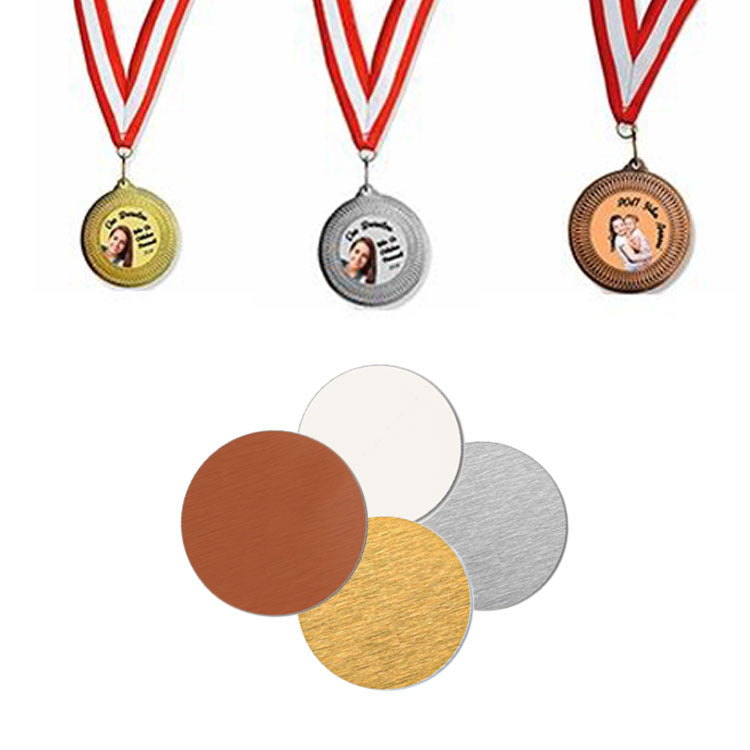 Sublimation Medallion Inner Belly Print Metal 5cm