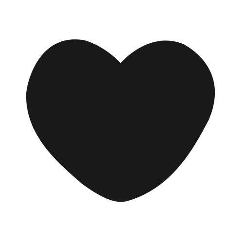 12x14cm Sublimation Large Heart Magnet - Pack of 10