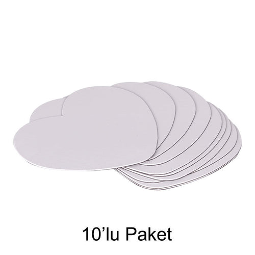 12x14cm Sublimation Large Heart Magnet - Pack of 10