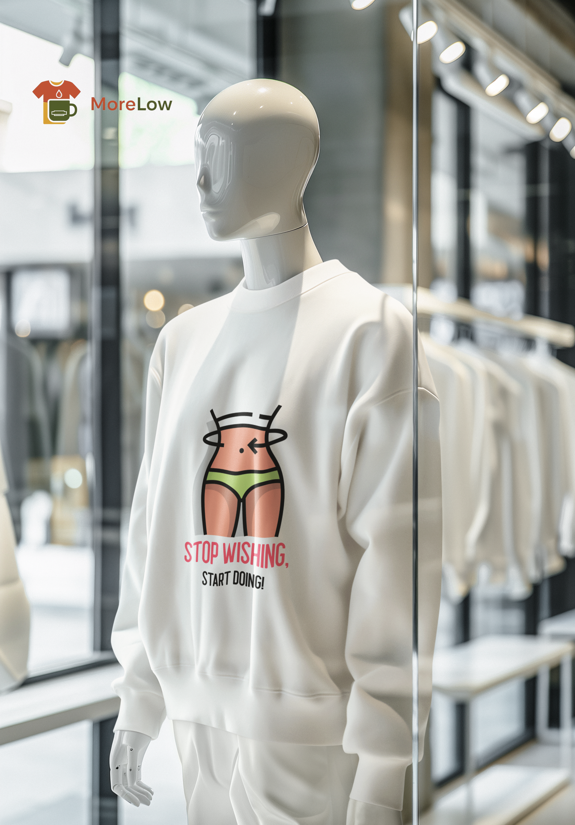 Stop Wishing, Start Doing T-shirt and Sweatshirt