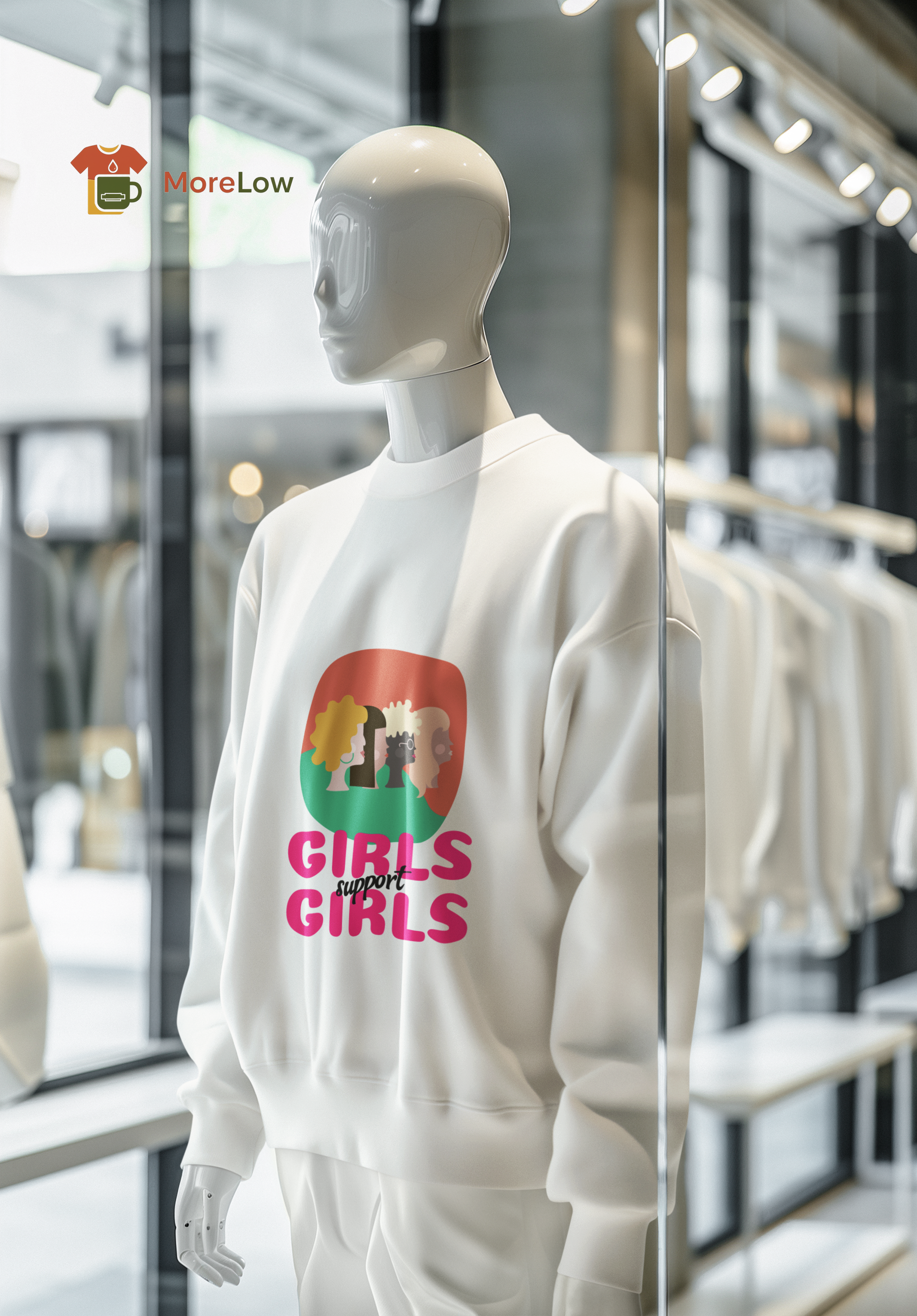 GIRLS support GIRLS T-shirt and Sweatshirt