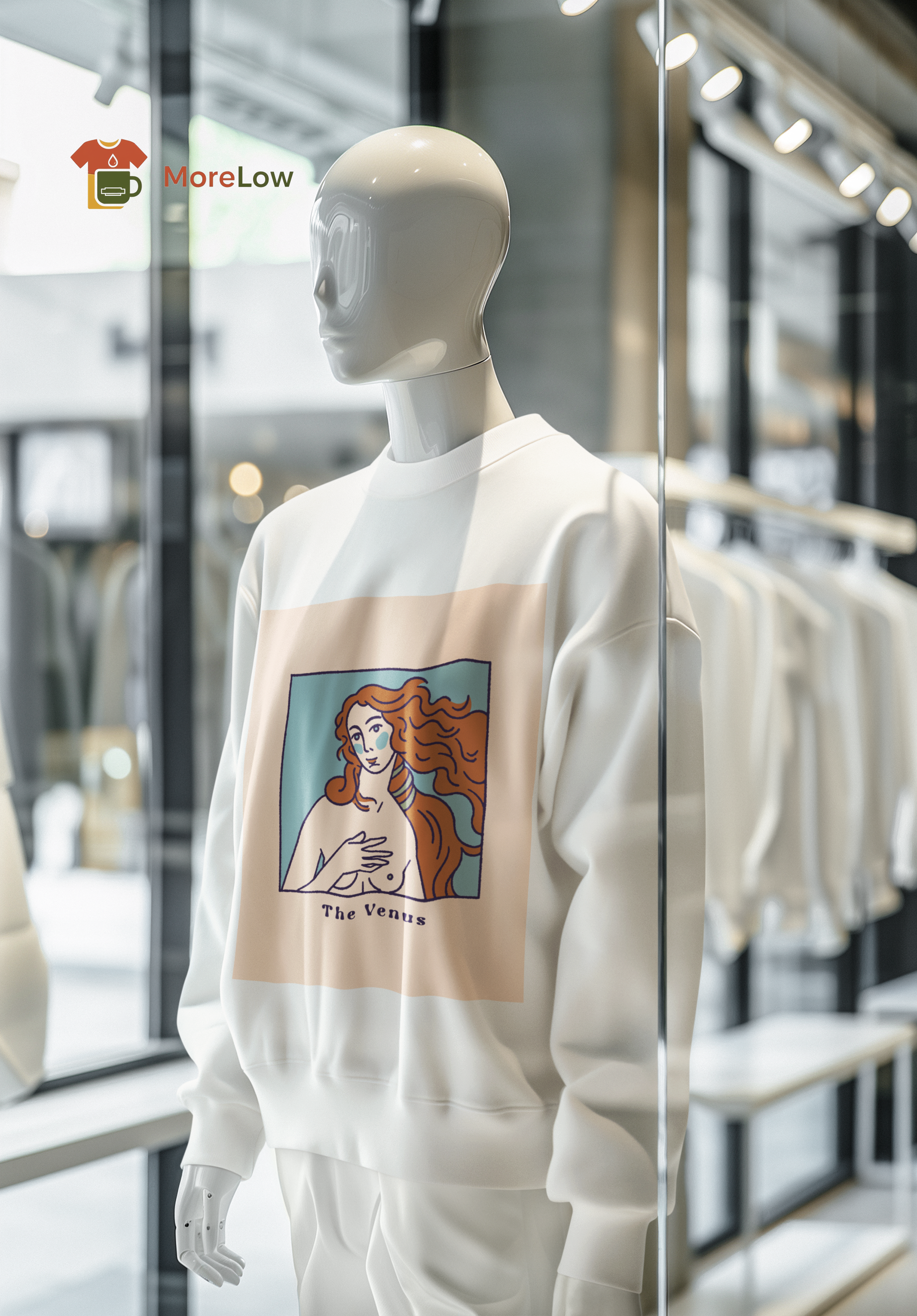 Modern Venus T-shirt and Sweatshirt