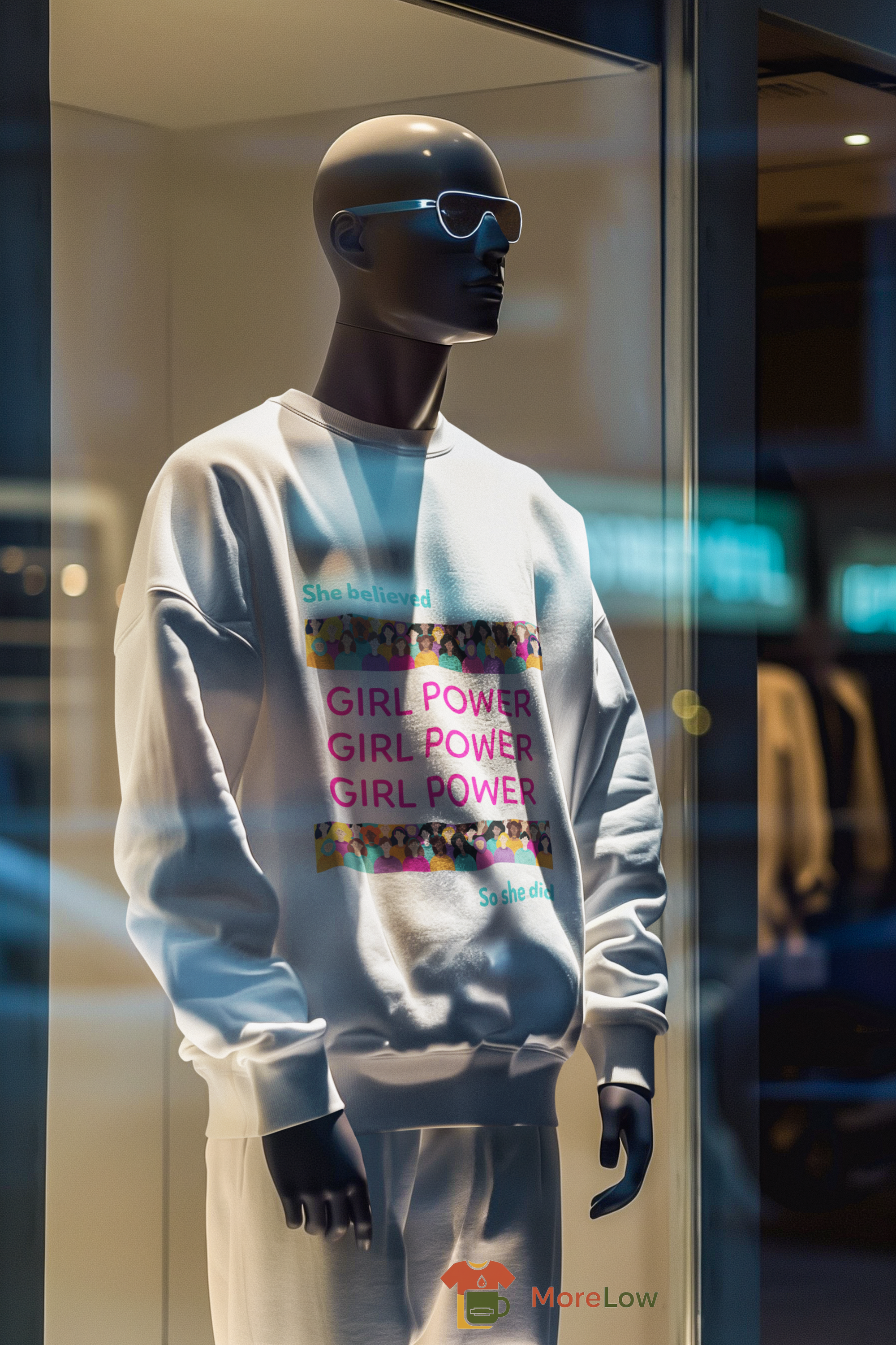 Women's Empowerment: She Believed, She Succeeded T-shirt and Sweatshirt
