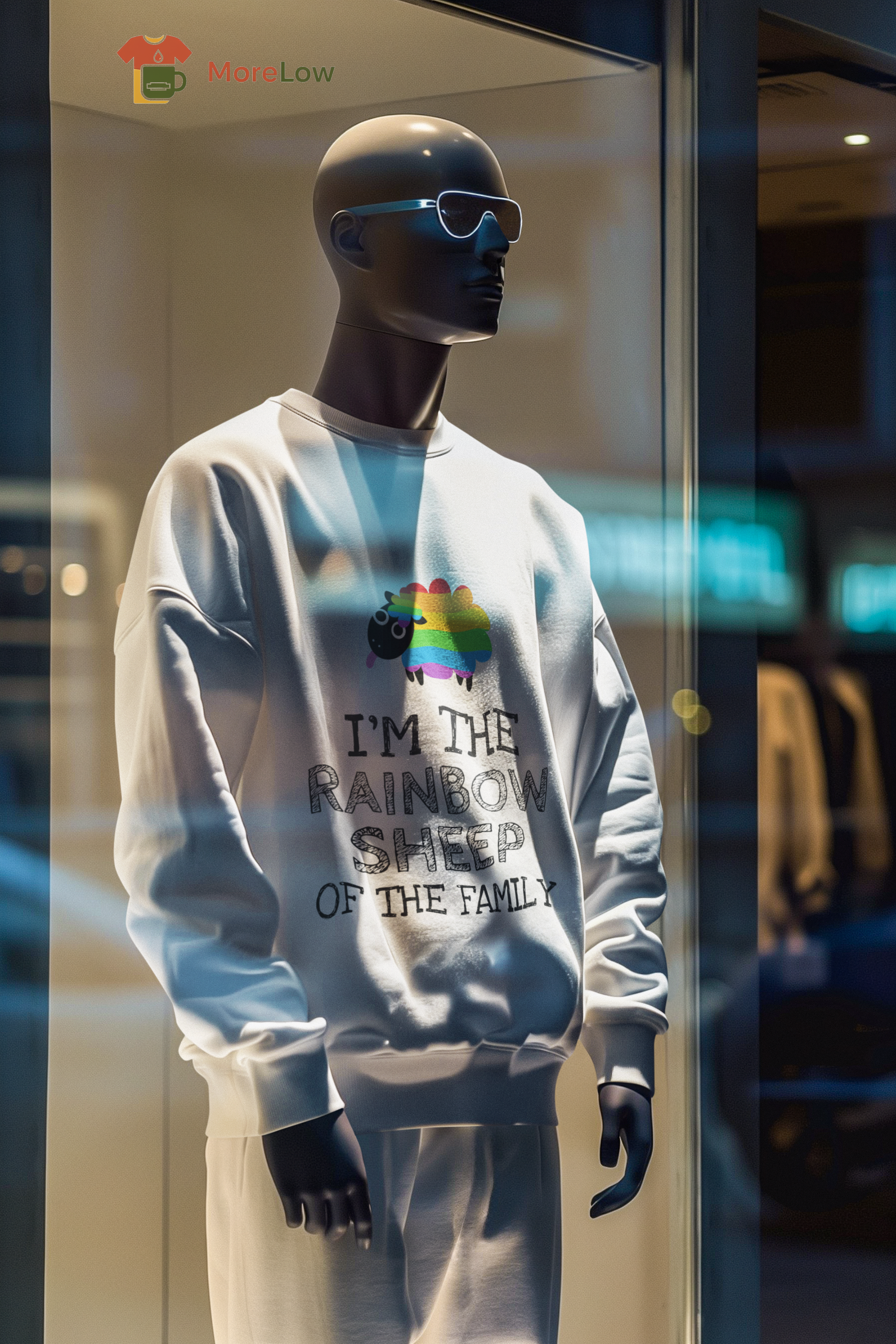 Rainbow Sheep of the Family T-shirt and Sweatshirt