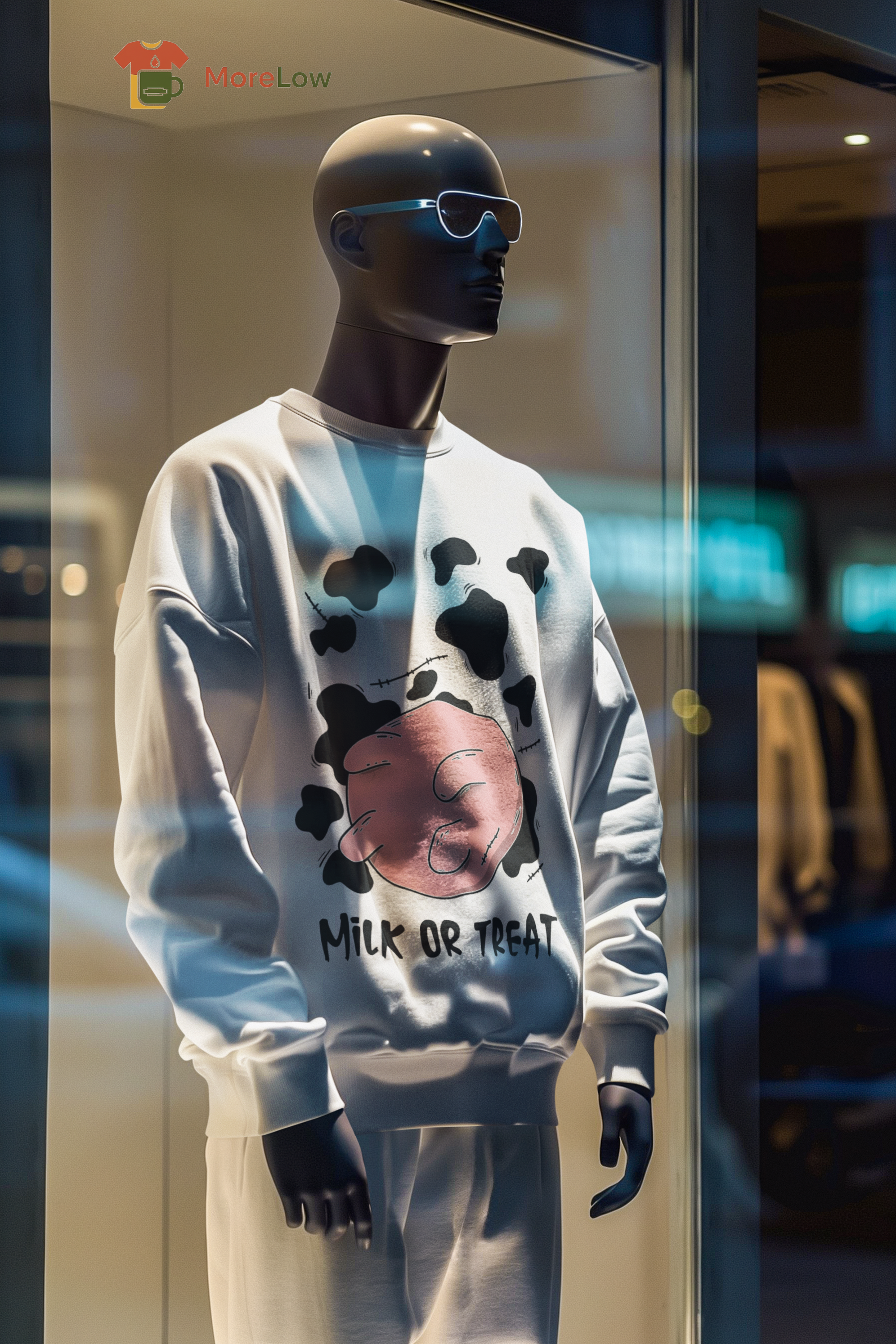Milk or Treat T-shirt and Sweatshirt