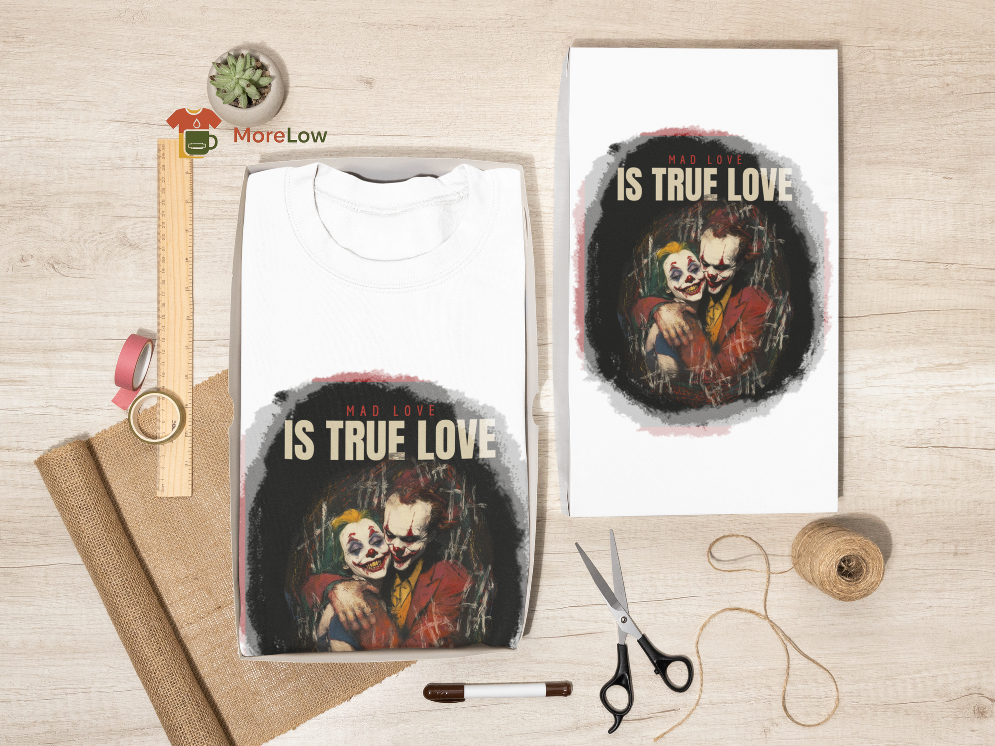 Mad Love 'Mad Love is True Love' Sweatshirt & T-Shirt
