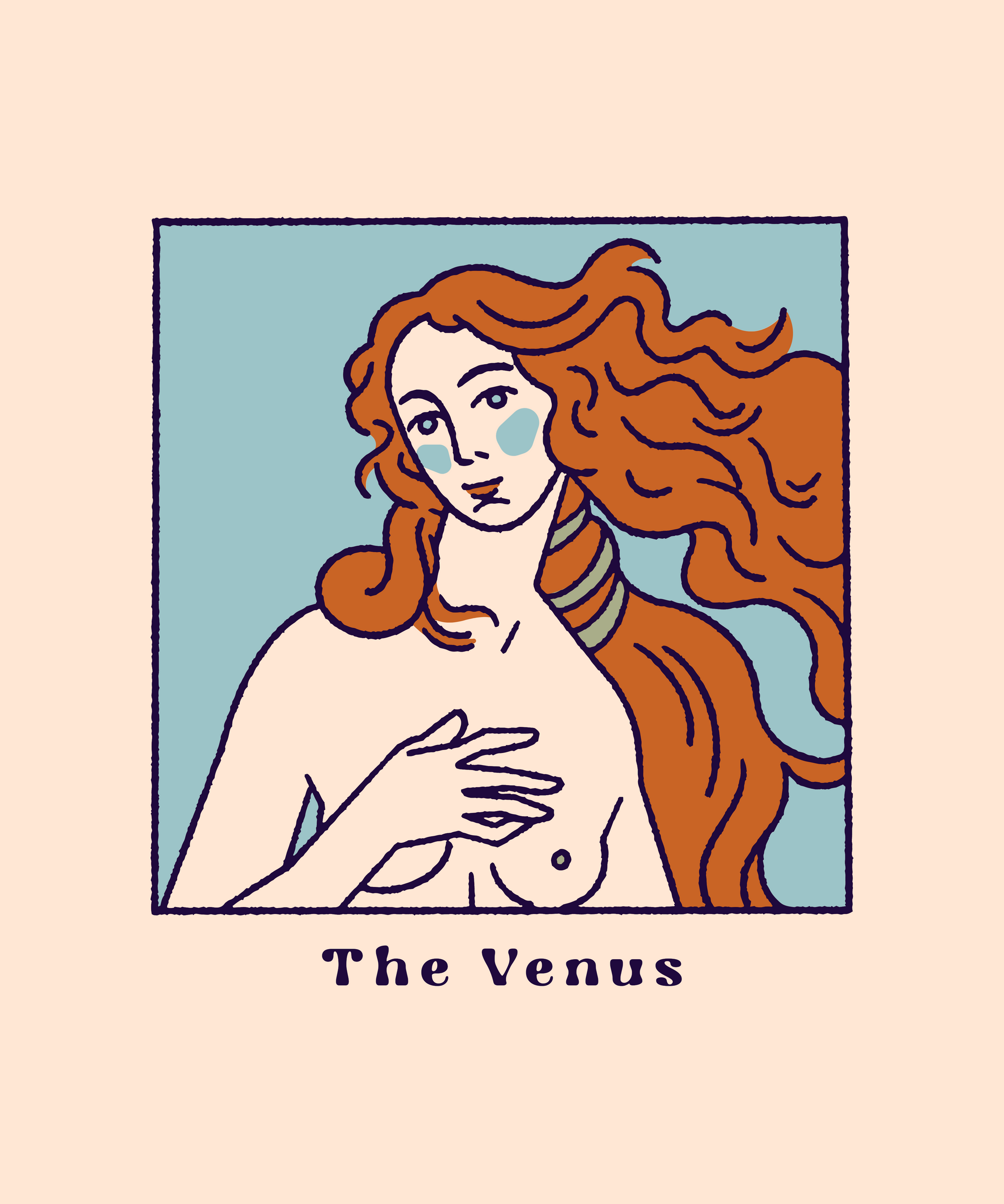 Modern Venus T-shirt and Sweatshirt