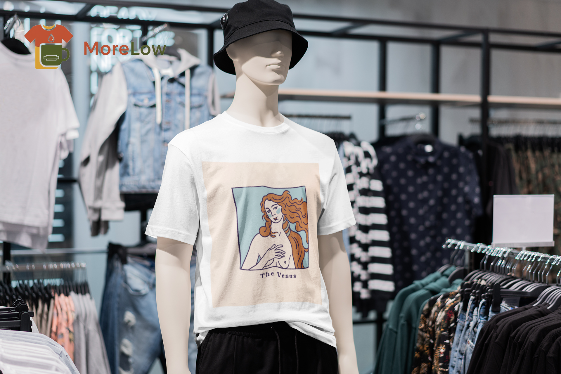 Modern Venus T-shirt and Sweatshirt