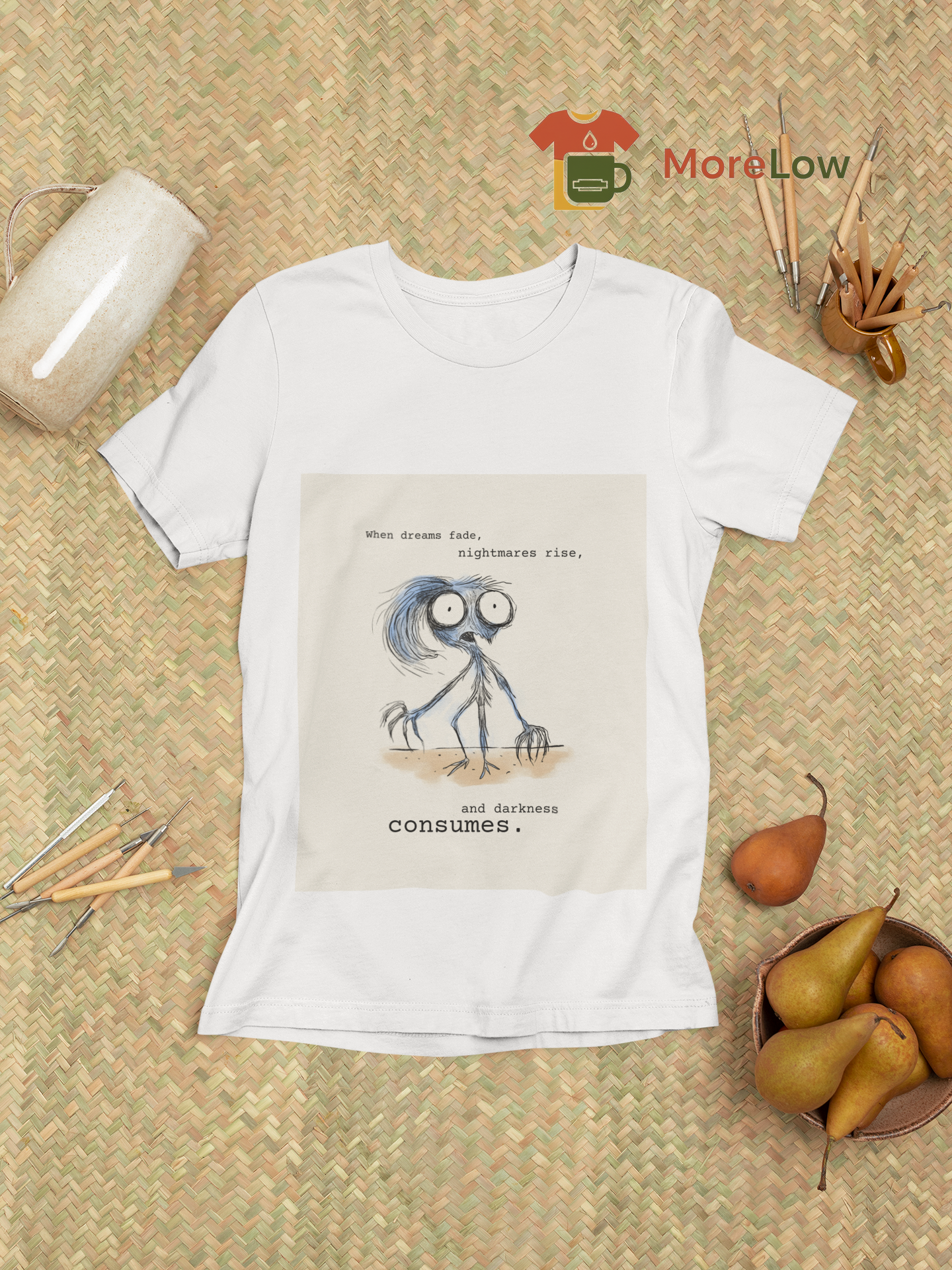 A Style Born from Nightmares: "When Dreams Fade" T-shirt and Sweatshirt