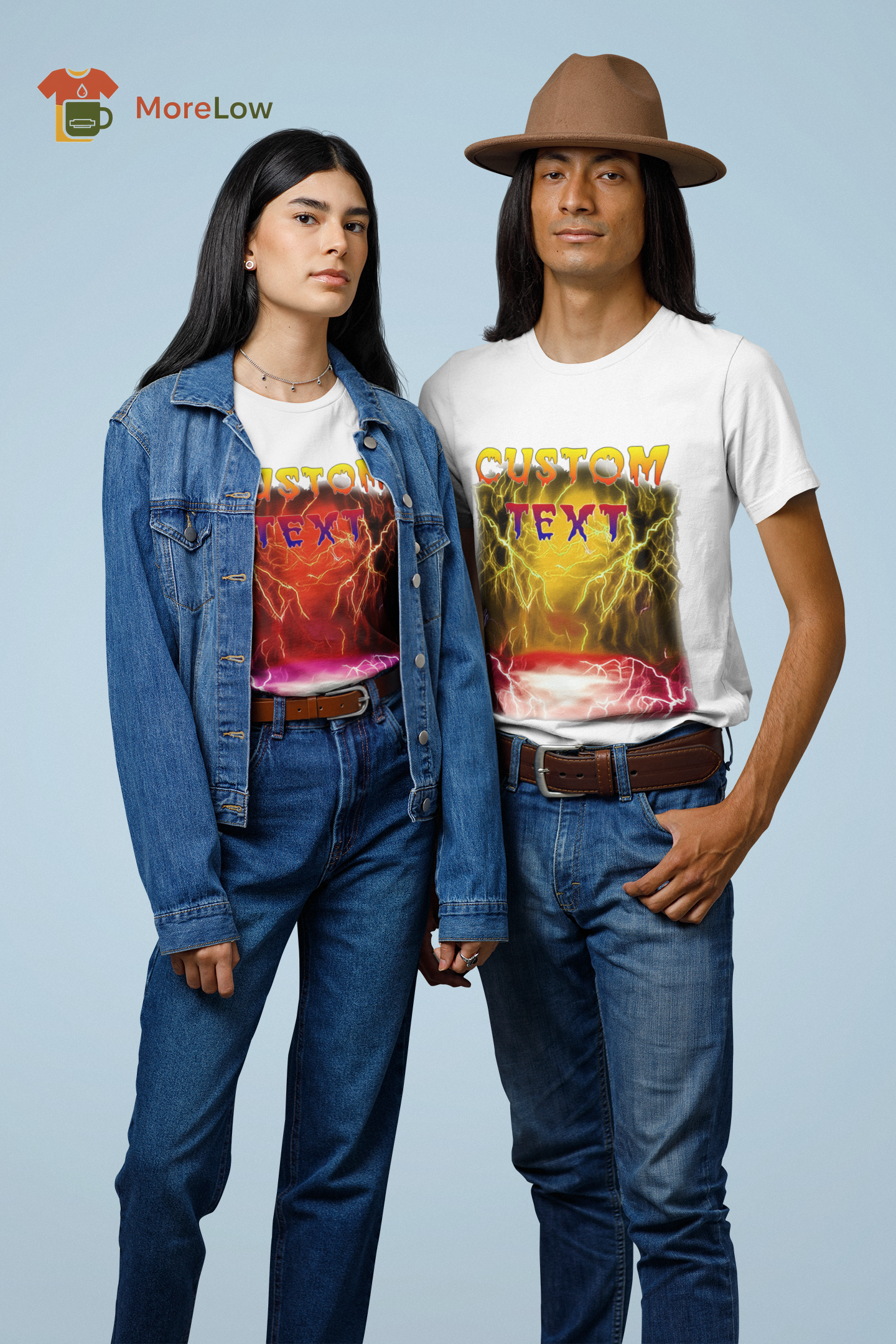 Custom Photo and Text Design T-Shirt | Bachelor/Bachelorette Party T-Shirt | Unisex Sublimation Print