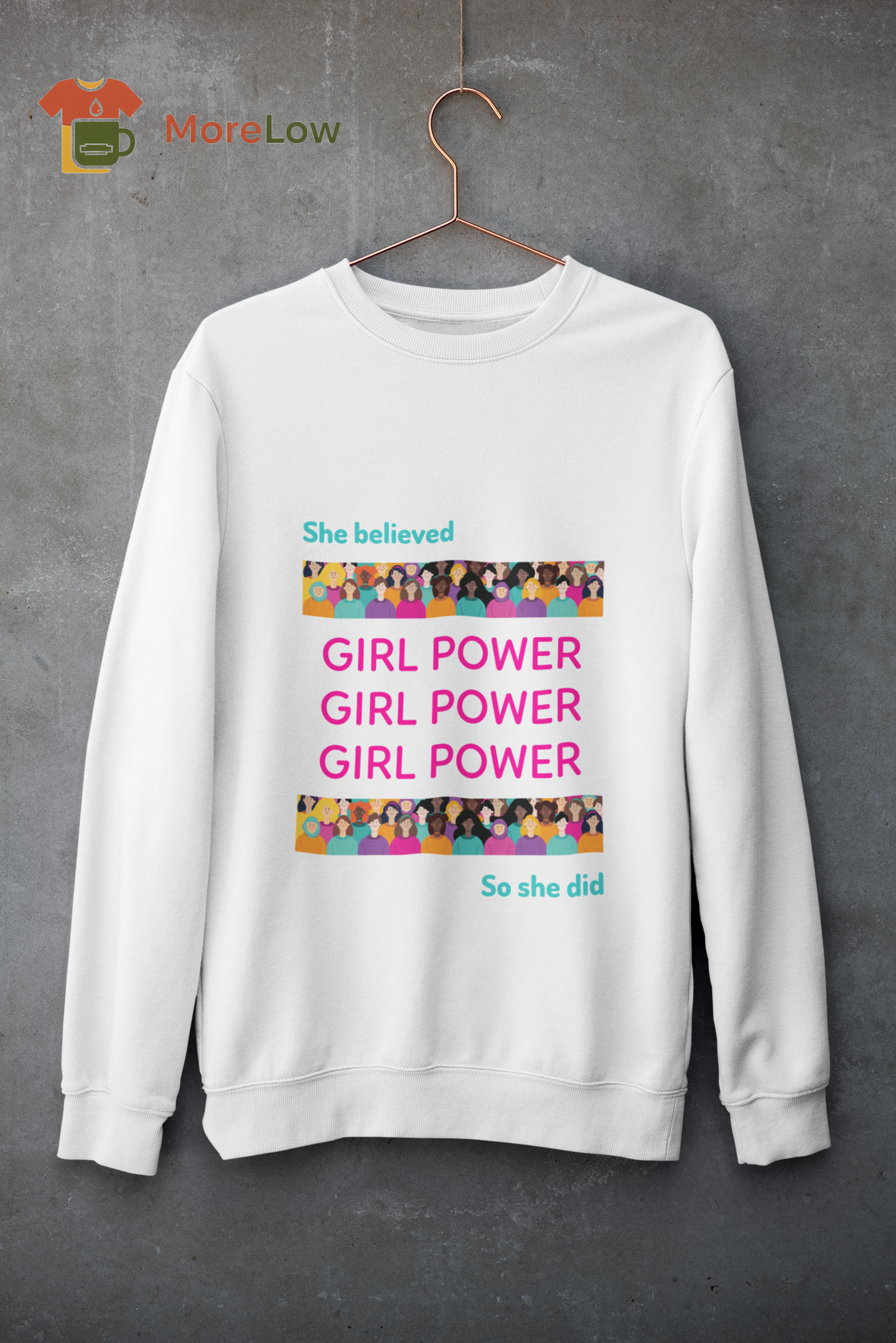 Women's Empowerment: She Believed, She Succeeded T-shirt and Sweatshirt