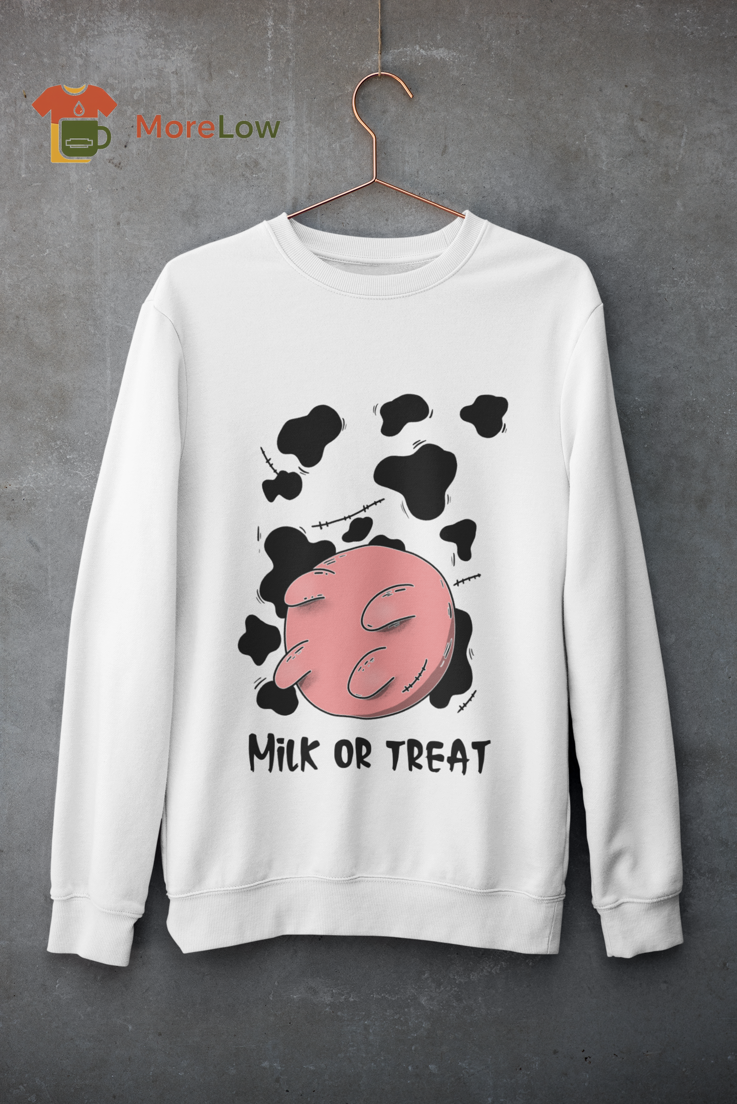 Milk or Treat T-shirt and Sweatshirt