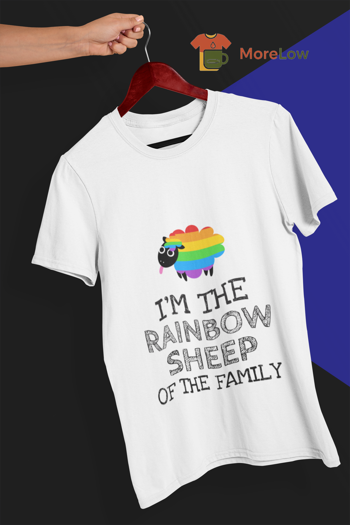 Rainbow Sheep of the Family T-shirt and Sweatshirt