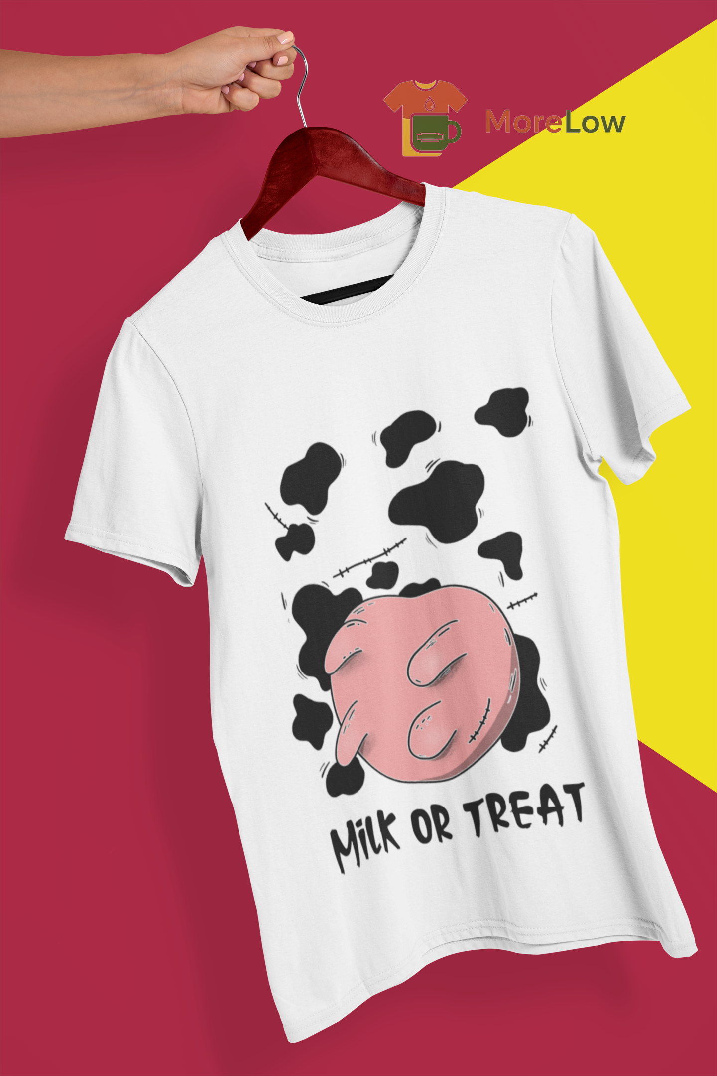 Milk or Treat T-shirt and Sweatshirt