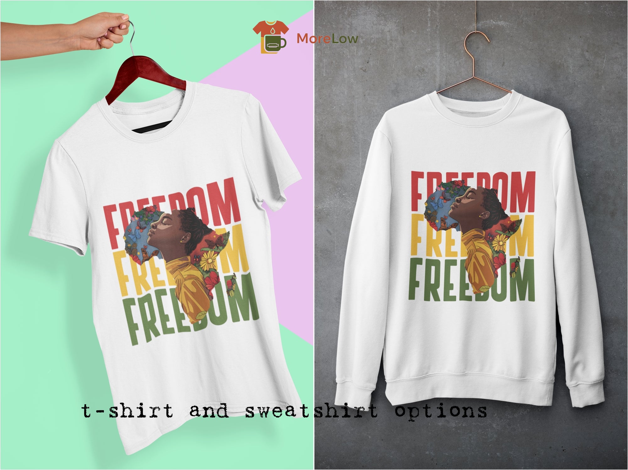 Freedom Manifesto T-shirt and Sweatshirt