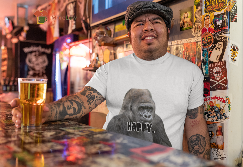 Funny Gorilla T-shirts for Your Mood: Conversation Starter Mood and Emotion T-shirts