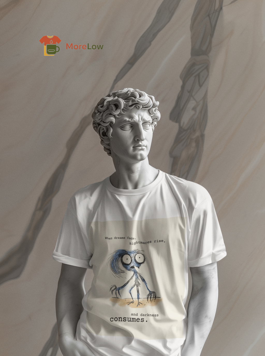 A Style Born from Nightmares: "When Dreams Fade" T-shirt and Sweatshirt