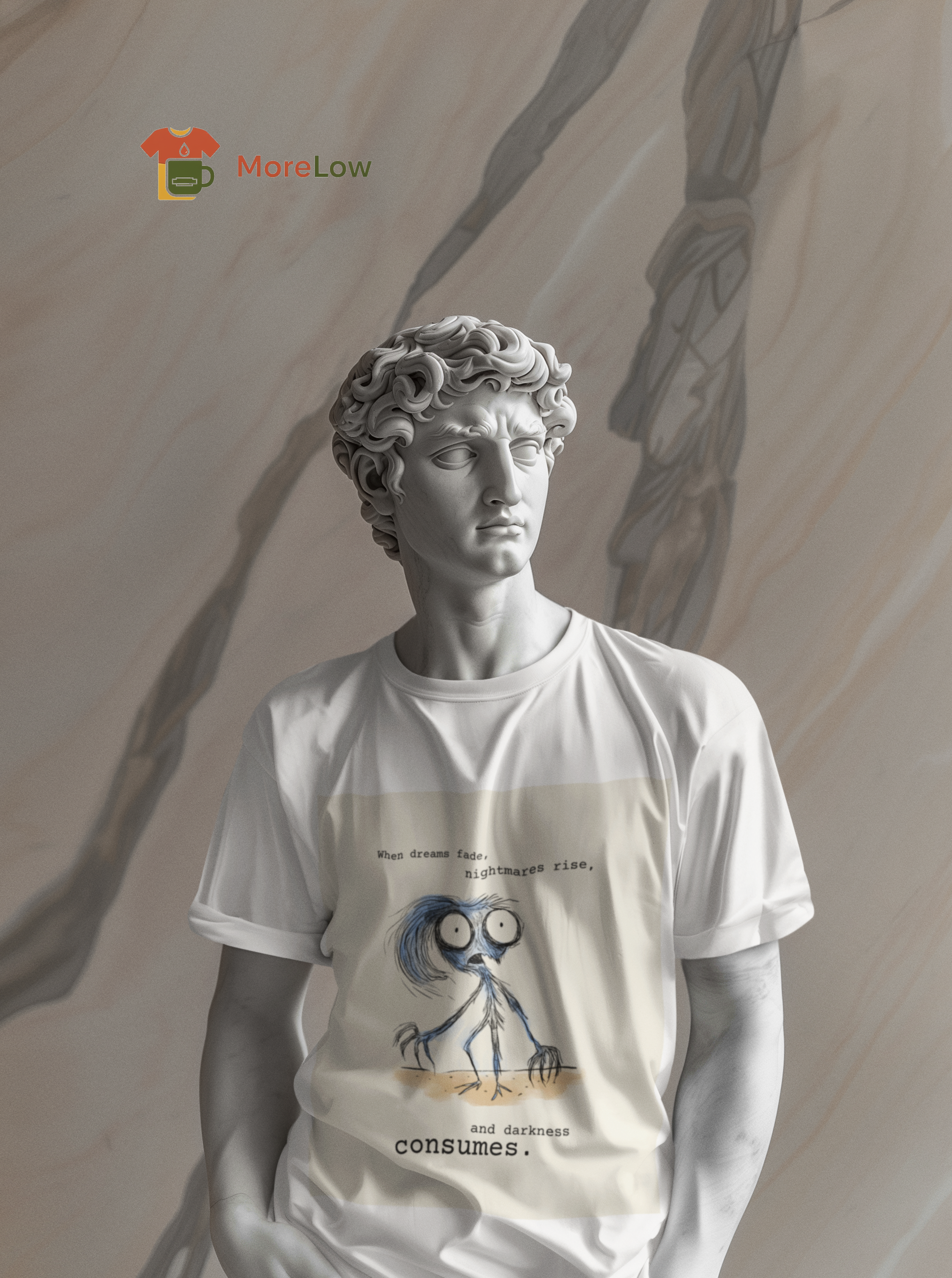A Style Born from Nightmares: "When Dreams Fade" T-shirt and Sweatshirt