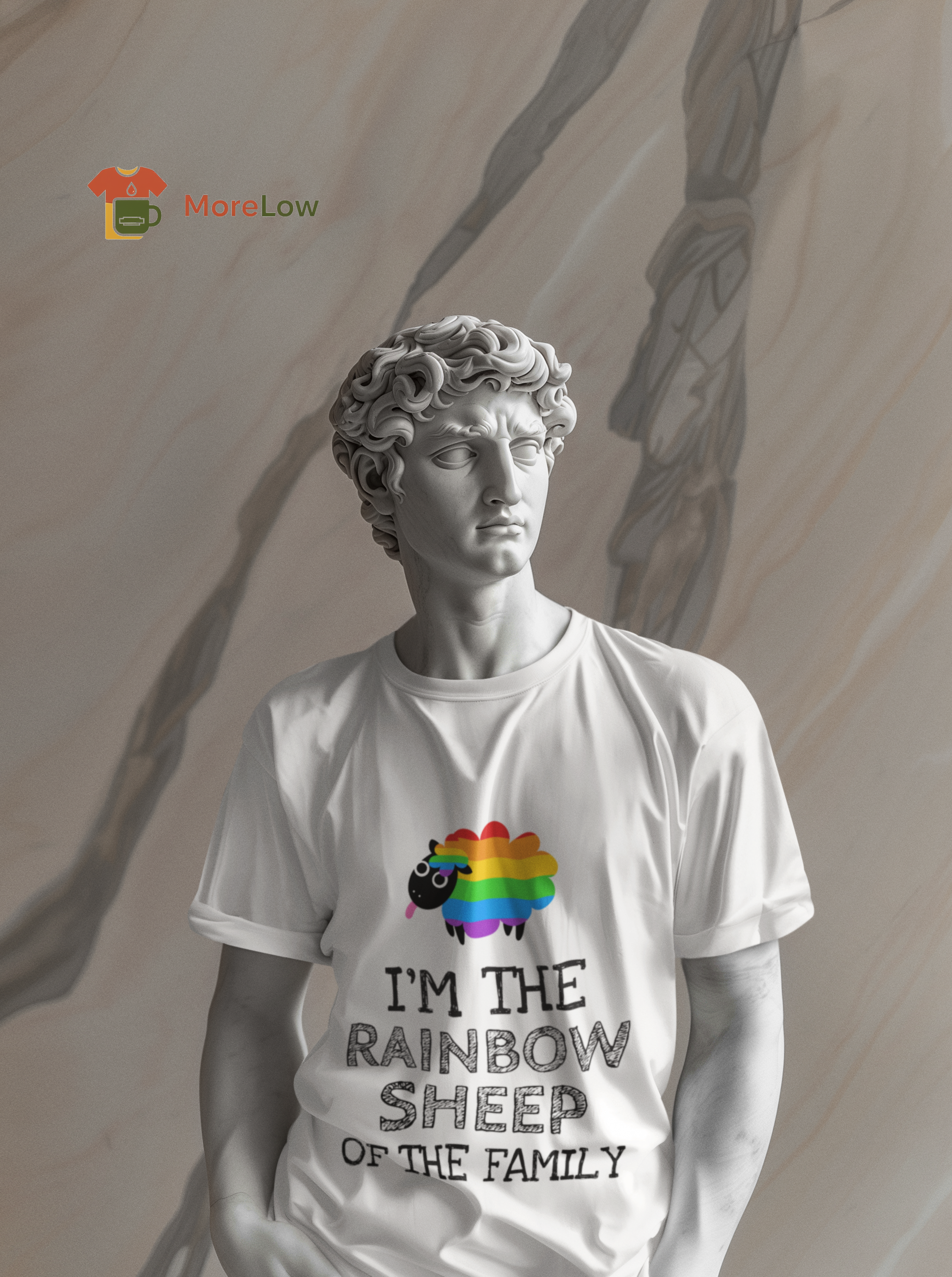 Rainbow Sheep of the Family T-shirt and Sweatshirt