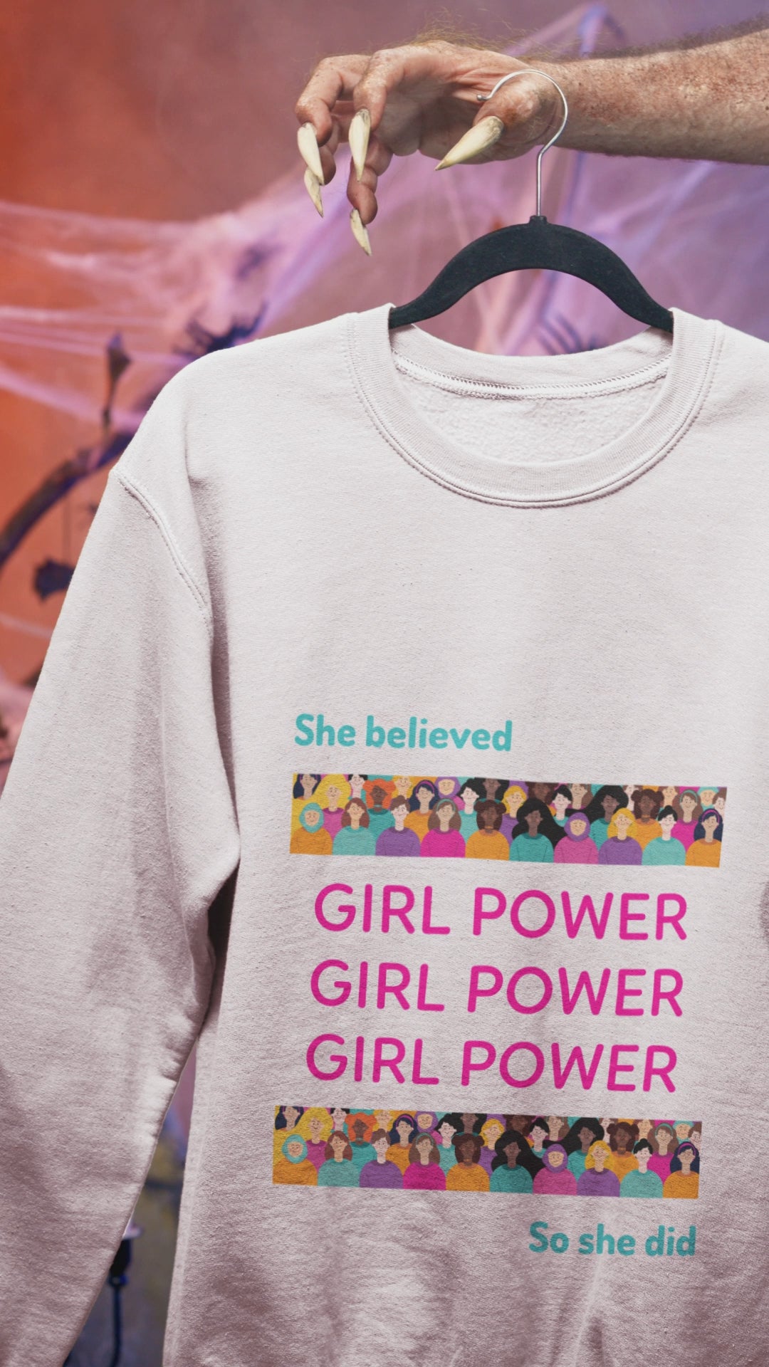 Women's Empowerment: She Believed, She Succeeded T-shirt and Sweatshirt