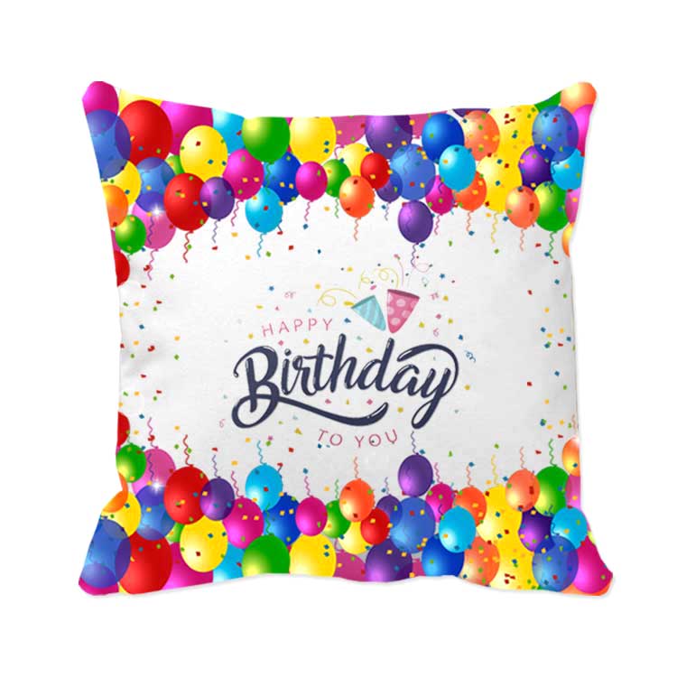 Balloon Pattern Sublimation Pillowcase