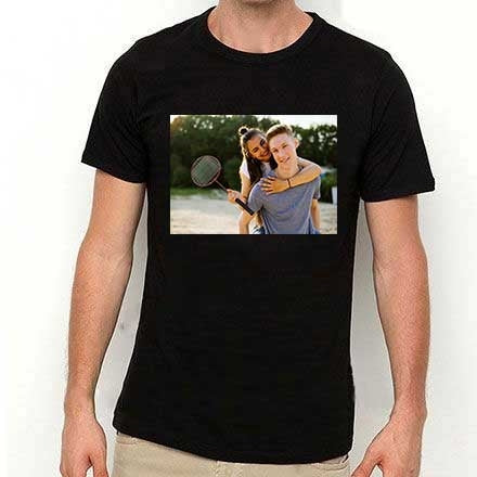 Wholesale Price for Retail 100% Cotton Black T-Shirt