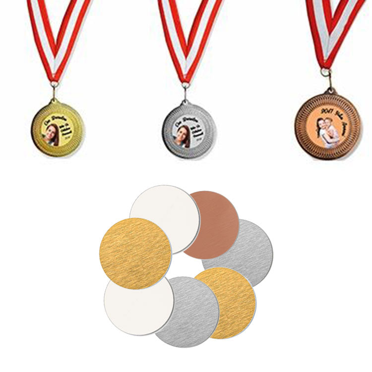 Sublimation Medallion Inner Belly Print Metal 4cm