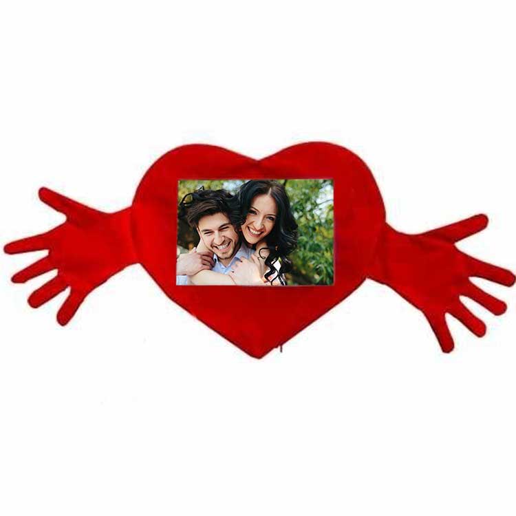 Sublimation Red Sleeve Heart Pillowcase