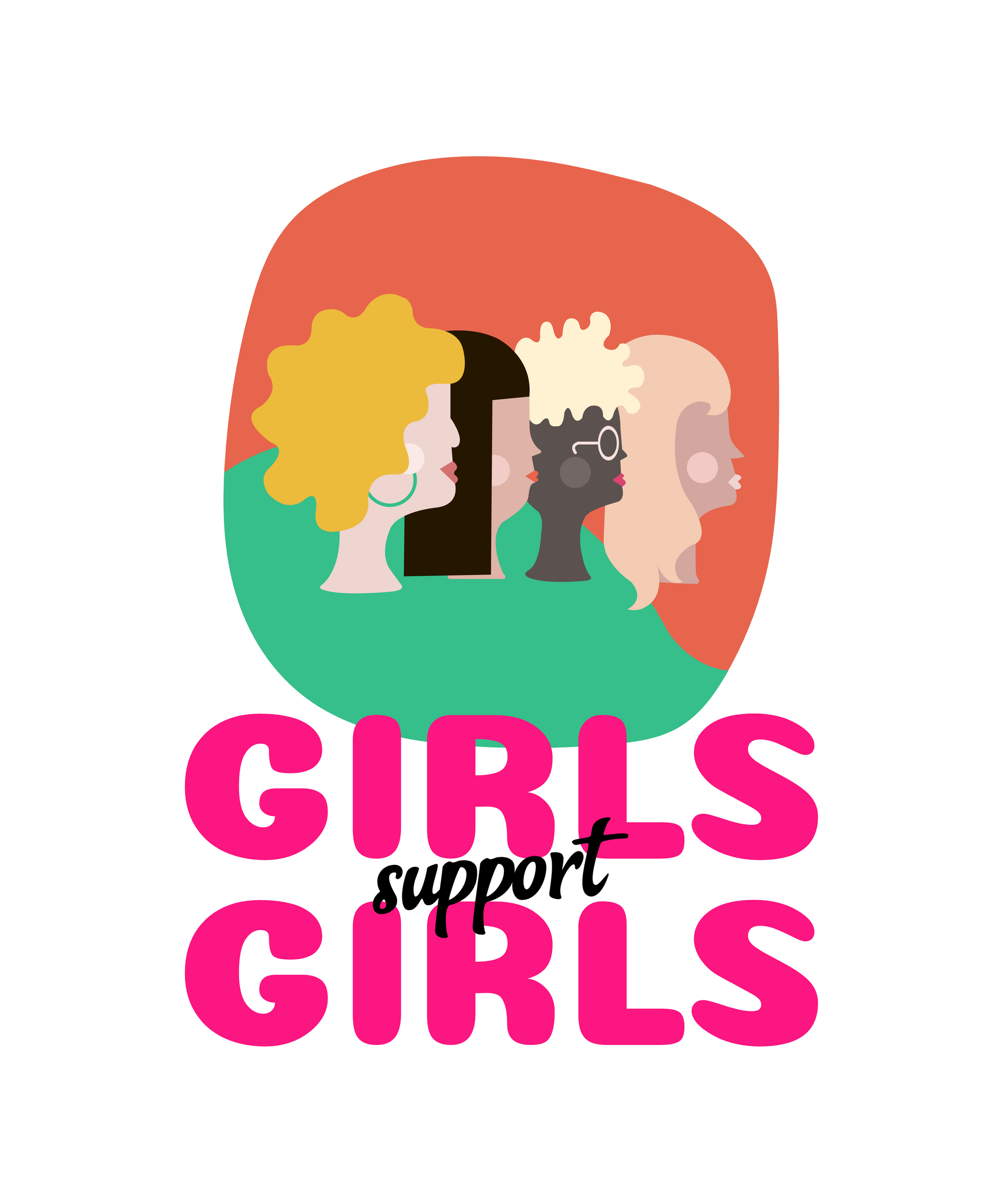 GIRLS support GIRLS T-shirt and Sweatshirt