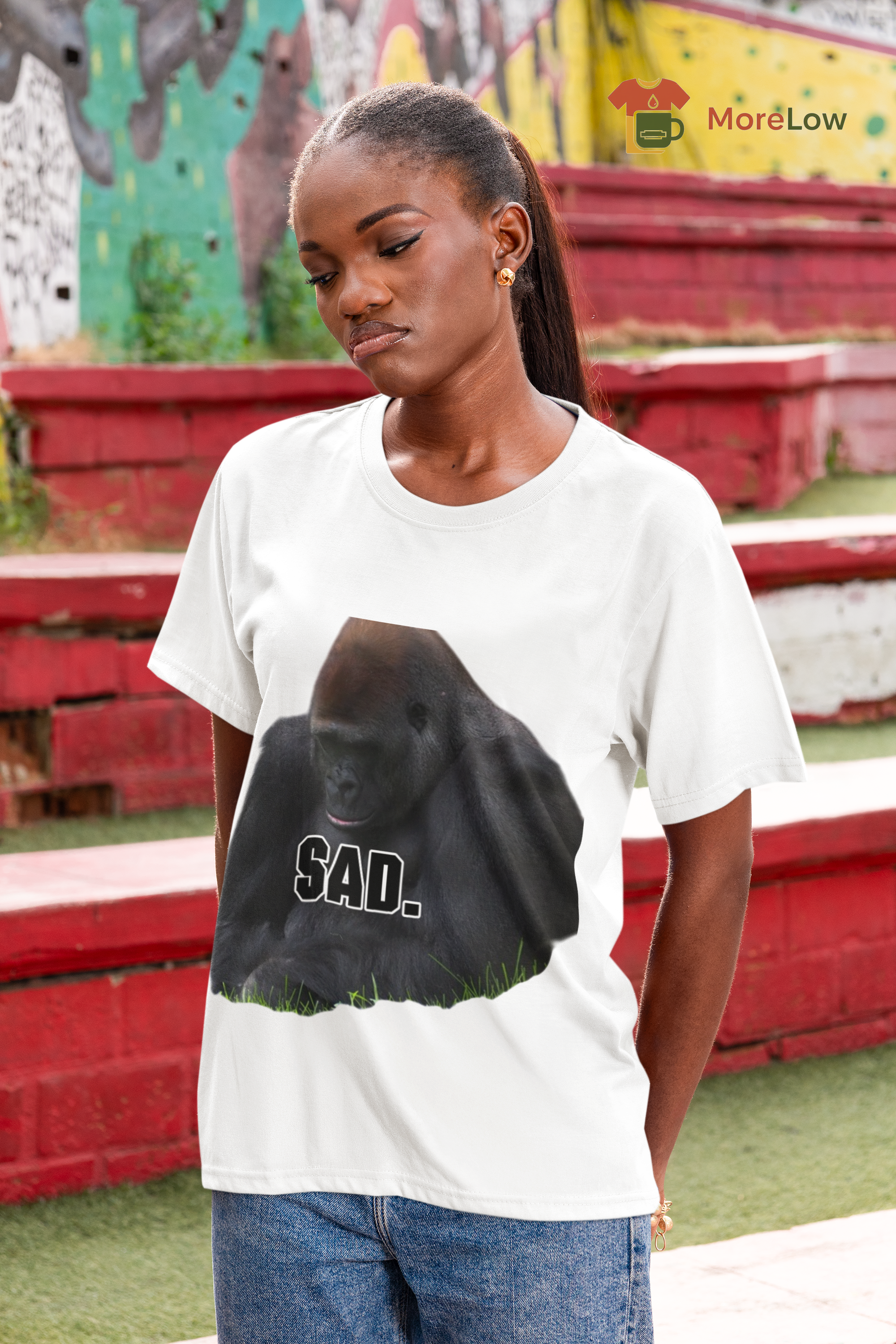 Funny Gorilla T-shirts for Your Mood: Conversation Starter Mood and Emotion T-shirts
