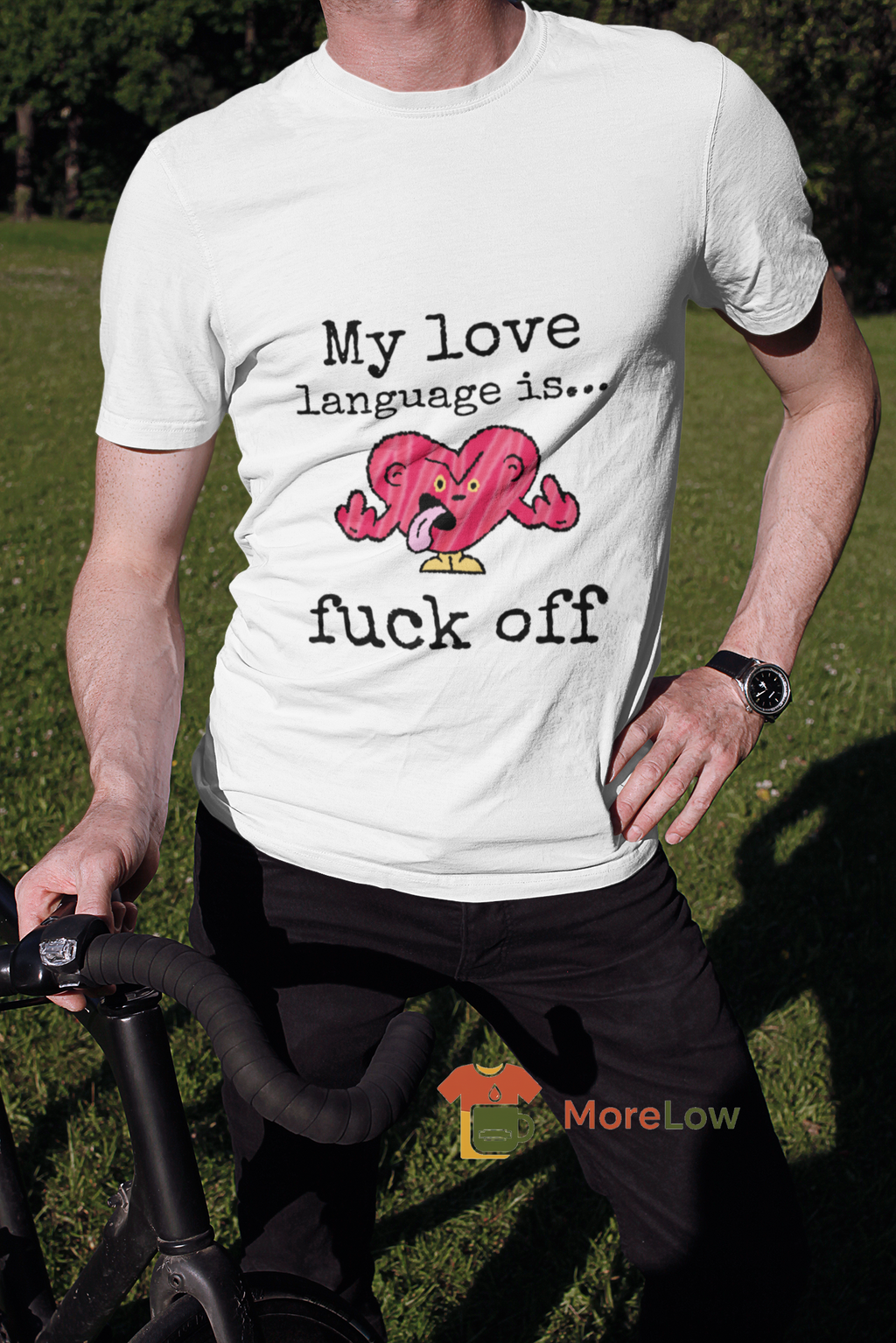 Funny Love Language 'My Love Language is... Fuck Off' Sweatshirt & T-Shirt