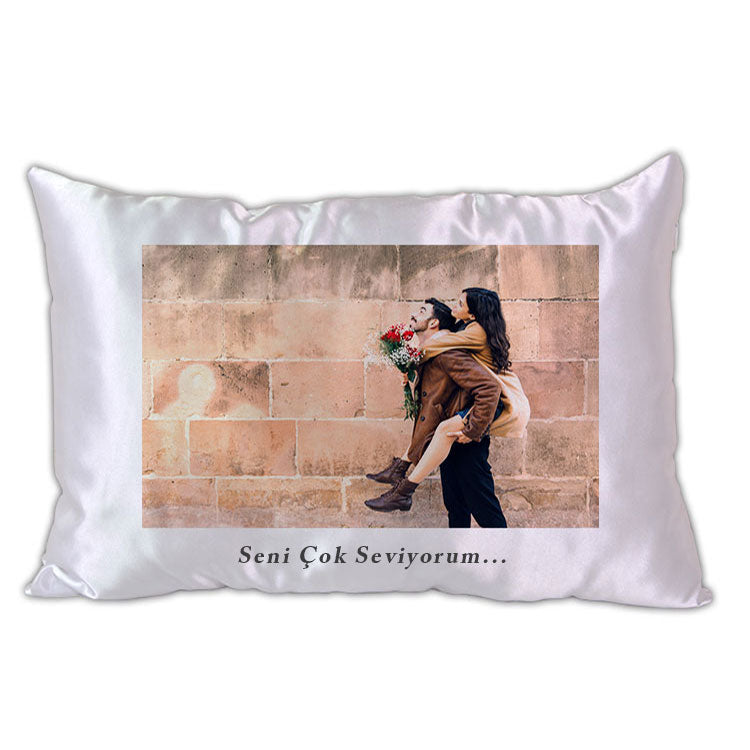 Sublimation White Satin Pillowcases