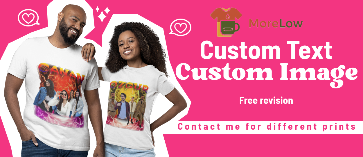 Custom Photo and Text Design T-Shirt | Bachelor/Bachelorette Party T-Shirt | Unisex Sublimation Print